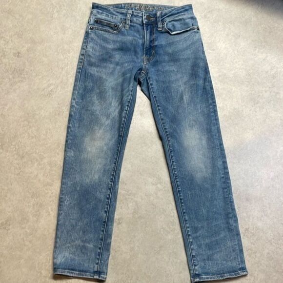 American Eagle big boy slim straight denim jeans. Size 26 x 28. - Picture 1 of 6